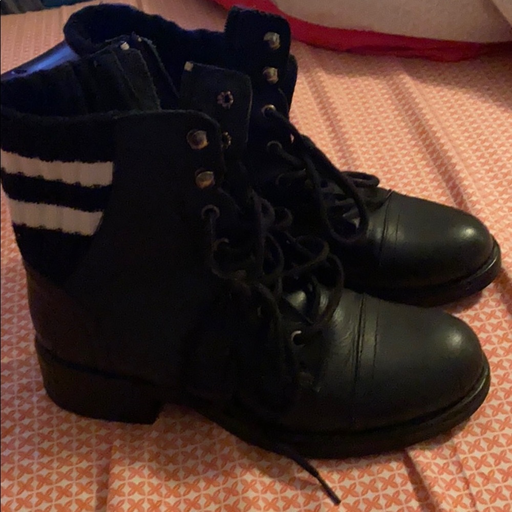 Steve Madden combat boots